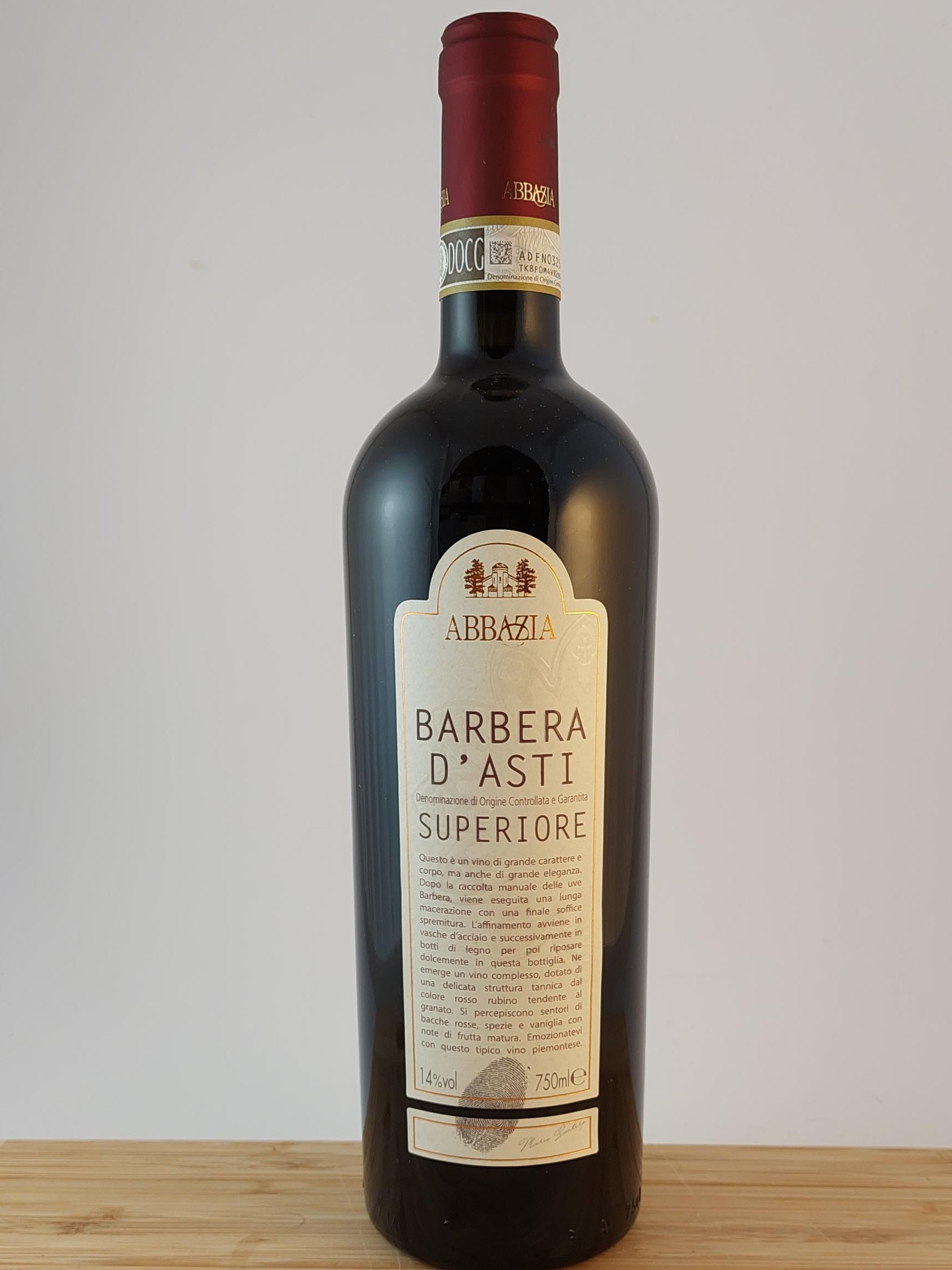 Abbazia Barbera d'Asti Superiore